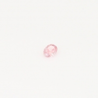 0.05 Carat oval cut 6P/PR Argyle pink diamond