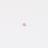 0.008 Carat round-cut FPP Argyle pink diamond