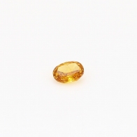 0.15 Carat oval cut orange diamond