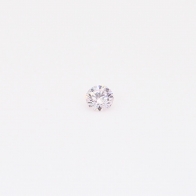 0.045 Carat round-cut FLPP Argyle pink diamond