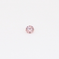 0.05 Carat round-cut FP Argyle pink diamond