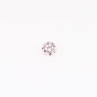 0.07ct round cut FP Argyle pink diamond