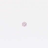 0.02 Carat round cut FPP Argyle pink diamond
