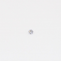 0.01 Carat round-cut BL1 Argyle blue diamond