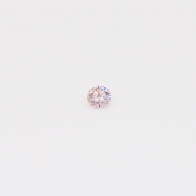 0.03 Carat round-cut FP Argyle pink diamond