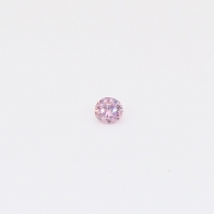 0.045 Carat round-cut FPP Argyle pink diamond