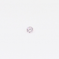 0.03 Carat round-cut FLP Argyle pink diamond