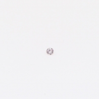 0.008 carat round-cut FLP Argyle pink diamond
