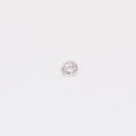 0.035 Carat round-cut FLP Argyle pink diamond