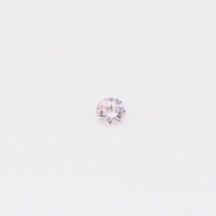 0.045 Carat round-cut FLP Argyle pink diamond
