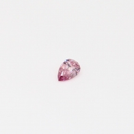 0.09 Carat pear-cut 6PP Argyle pink diamond