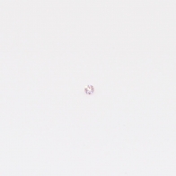 0.003 Carat round-cut FPP Argyle pink diamond