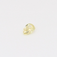 0.28 Carat pear-cut fancy intense yellow diamond