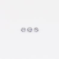 0.045 Total carat parcel of round-cut BL2 Argyle blue diamonds