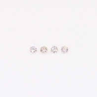 0.04 Total carat parcel of round-cut FLP Argyle pink diamonds