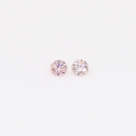 0.06 Total carat pair of FP Argyle pink diamonds