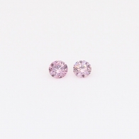 0.08 Total carat pair of FPP Argyle pink diamonds