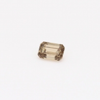 0.27 Carat baguette-cut champagne diamond