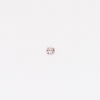 0.015 Carat round-cut Argyle light pink champagne diamond