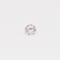 0.12 Carat round-cut FP Argyle pink diamond
