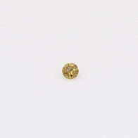 0.035 Carat round-cut fancy green diamond