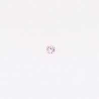 0.018 carat round-cut FLP Argyle pink diamond