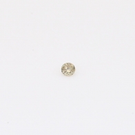 0.02 Carat round-cut fancy light green diamond