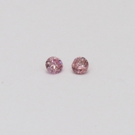 0.095 Total carat pair of Argyle pink diamonds