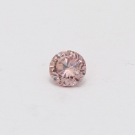 0.28 Carat Brilliant Round Cut PC2 Certified Argyle Pink Diamond