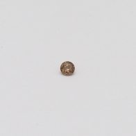 0.02 Carat Round Cut Champagne Diamond