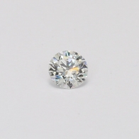 0.44 Carat round cut white diamond