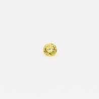 0.05 Carat Round Cut Fancy Yellow Diamond