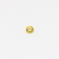 0.05 Carat round cut yellow diamond