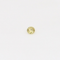 0.04 Carat round cut yellow diamond