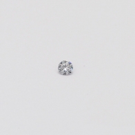 0.03 Carat Round Cut Argyle Blue Diamond