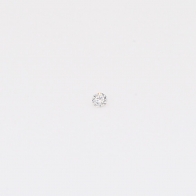 0.01 Carat round-cut FGH white diamond