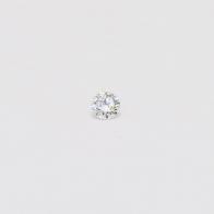 0.05 Carat round cut white diamond