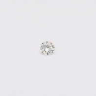 0.07 Carat round cut white diamond