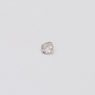 0.05 Carat Cushion Cut Fancy Light Pink Diamond