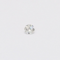 0.10 Carat round cut white diamond