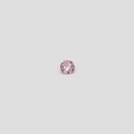 0.03 Carat round cut FPP Argyle pink diamond