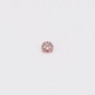 0.04 Carat round cut 5PR Argyle pink diamond