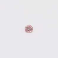 0.05 Carat round cut 5PR Argyle pink diamond