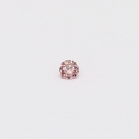 0.06 Carat round cut FIP Argyle pink diamond
