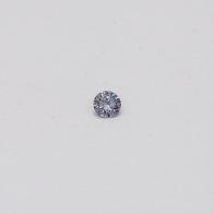 0.04 Carat Round Cut BL3 Argyle Blue Diamond