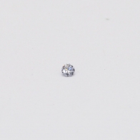 0.02 Carat round cut BL2 Argyle blue diamond