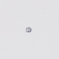 0.02 Carat round cut BL2 Argyle blue diamond