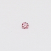 0.045 Carat Round Cut 5PP/P Argyle Pink Diamond