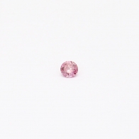 0.04 Carat round cut 2P Argyle pink diamond