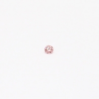 0.015 Carat round cut FIP Argyle pink diamond